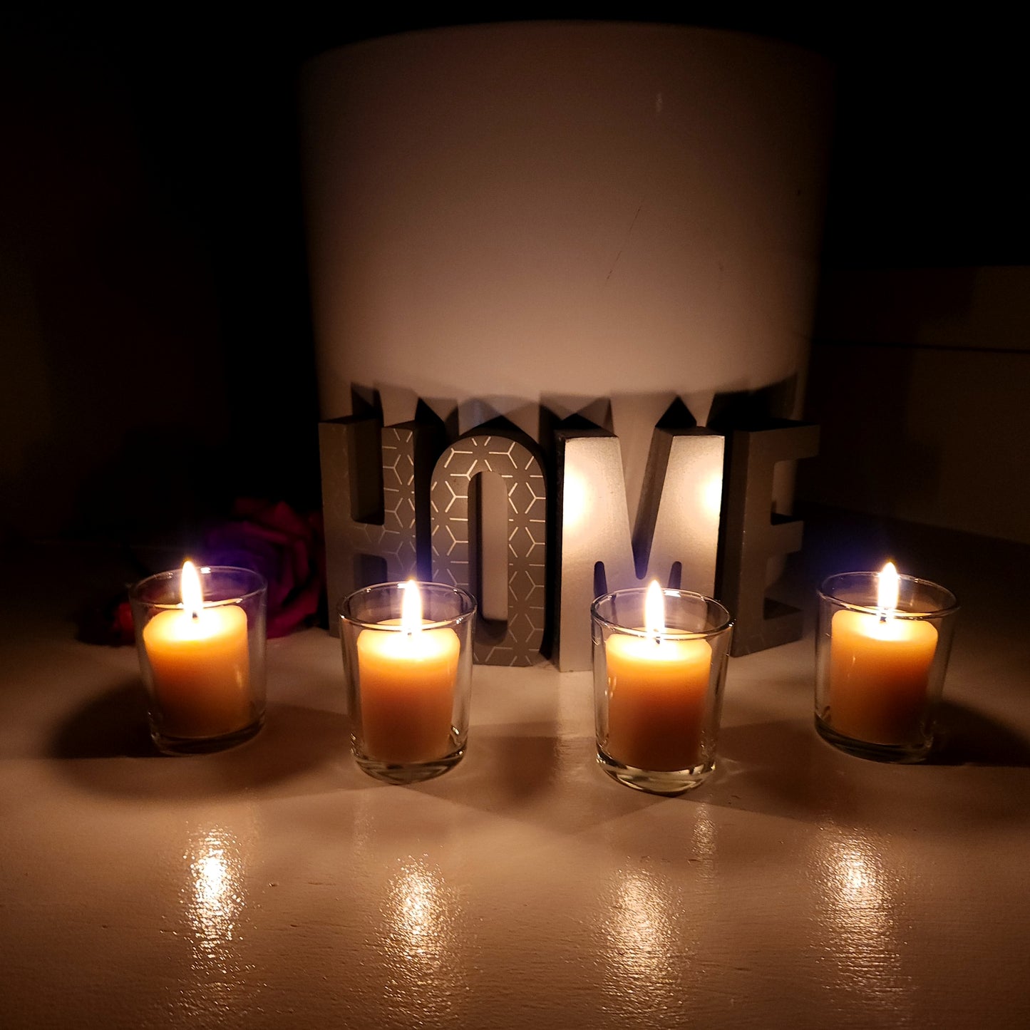 Pure Australian Beeswax votive candles