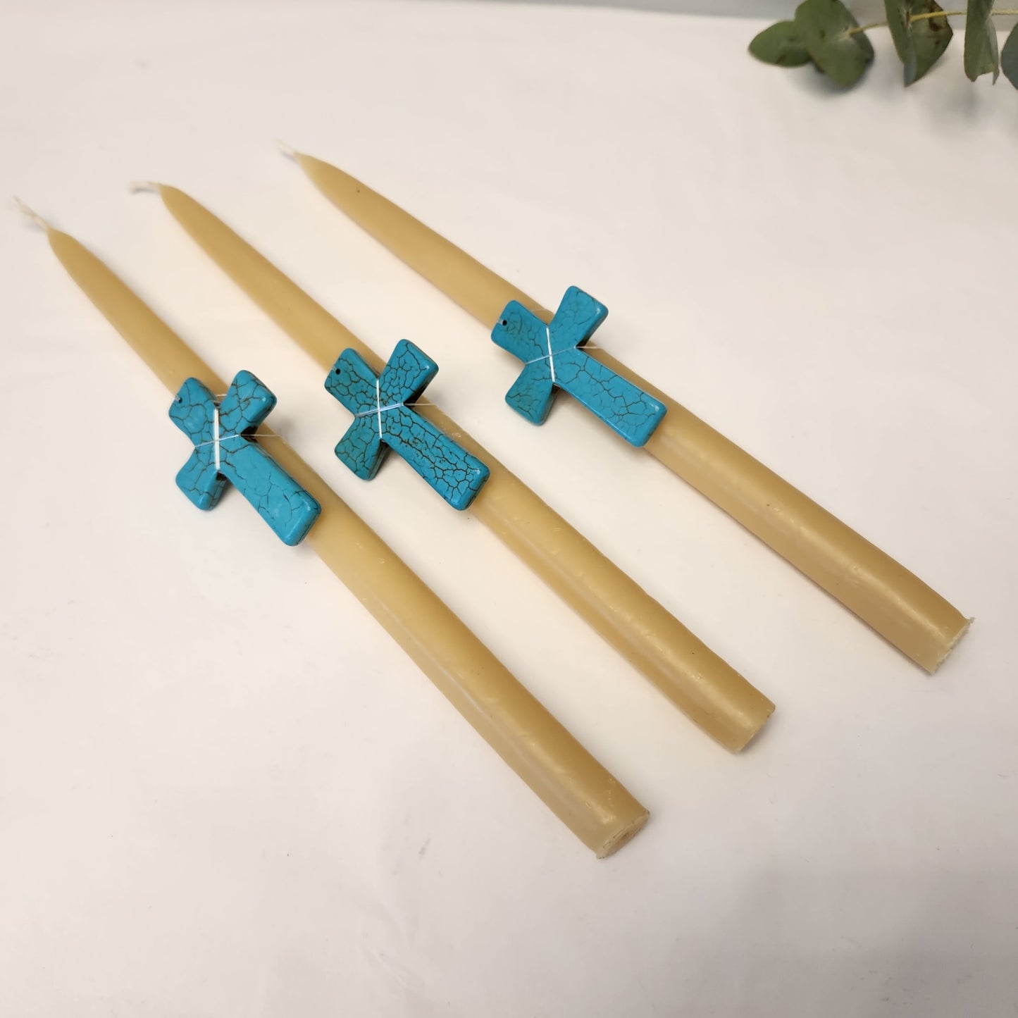 Beeswax Easter Candles 25cm 6+ hour burn time