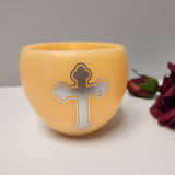 Beeswax Luminary candle bowl |  Lantern