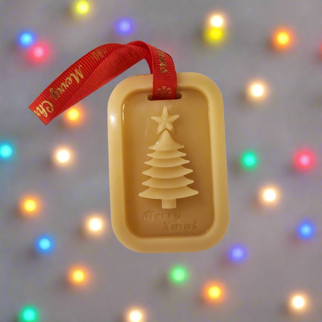 Beeswax scented Christmas ornament