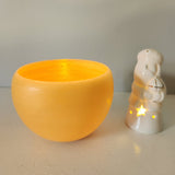 Beeswax Luminary candle bowl |  Lantern