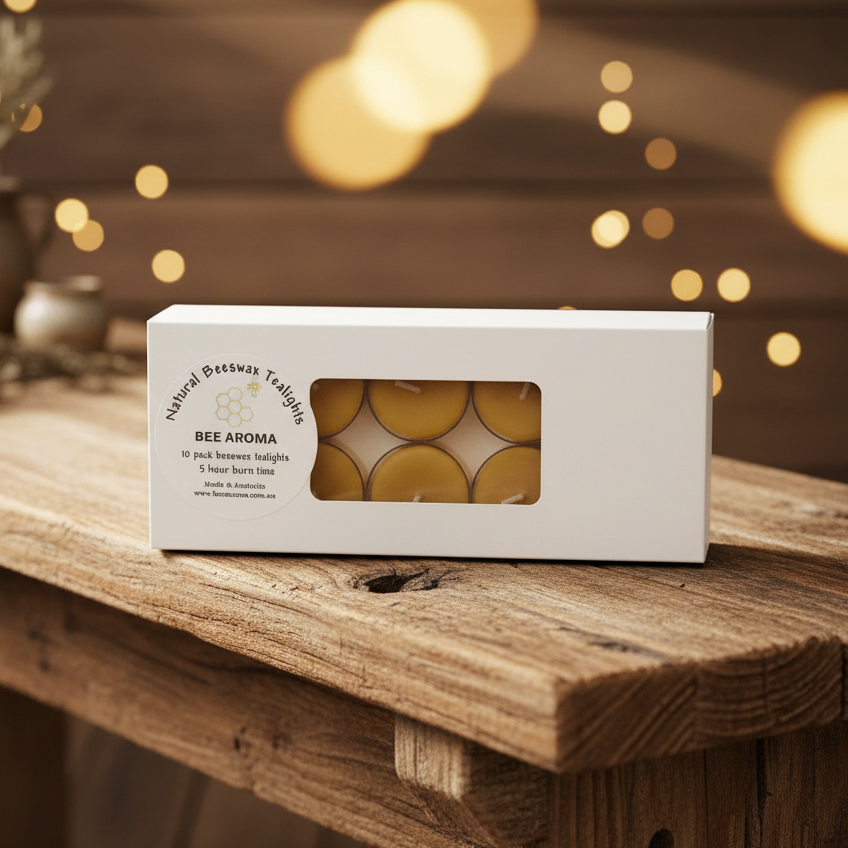 Beeswax Tealight Candles
