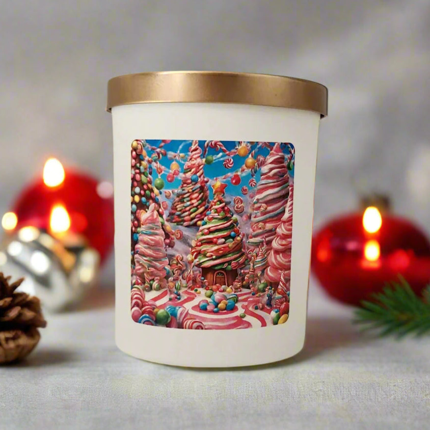 Christmas Edition - Candy Cane scented candle