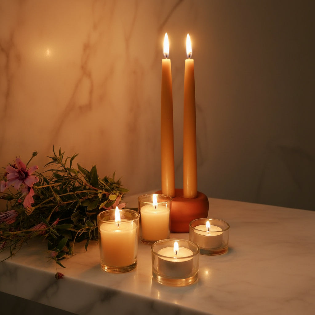 Beeswax Candles Gift of Light pack