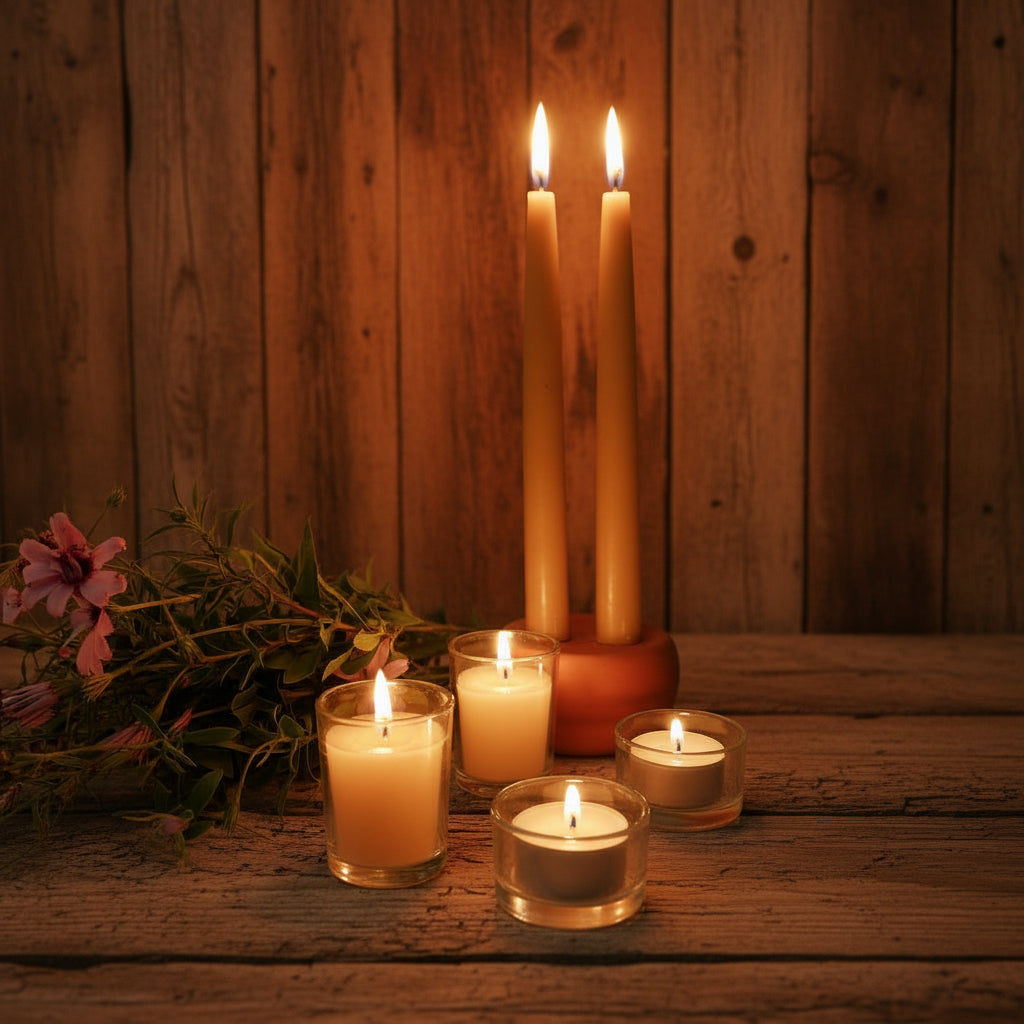 Beeswax Candles Gift of Light pack