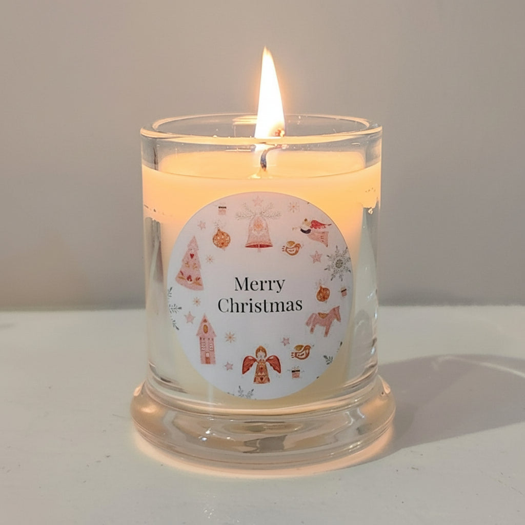 Mini Christmas Scented Candle