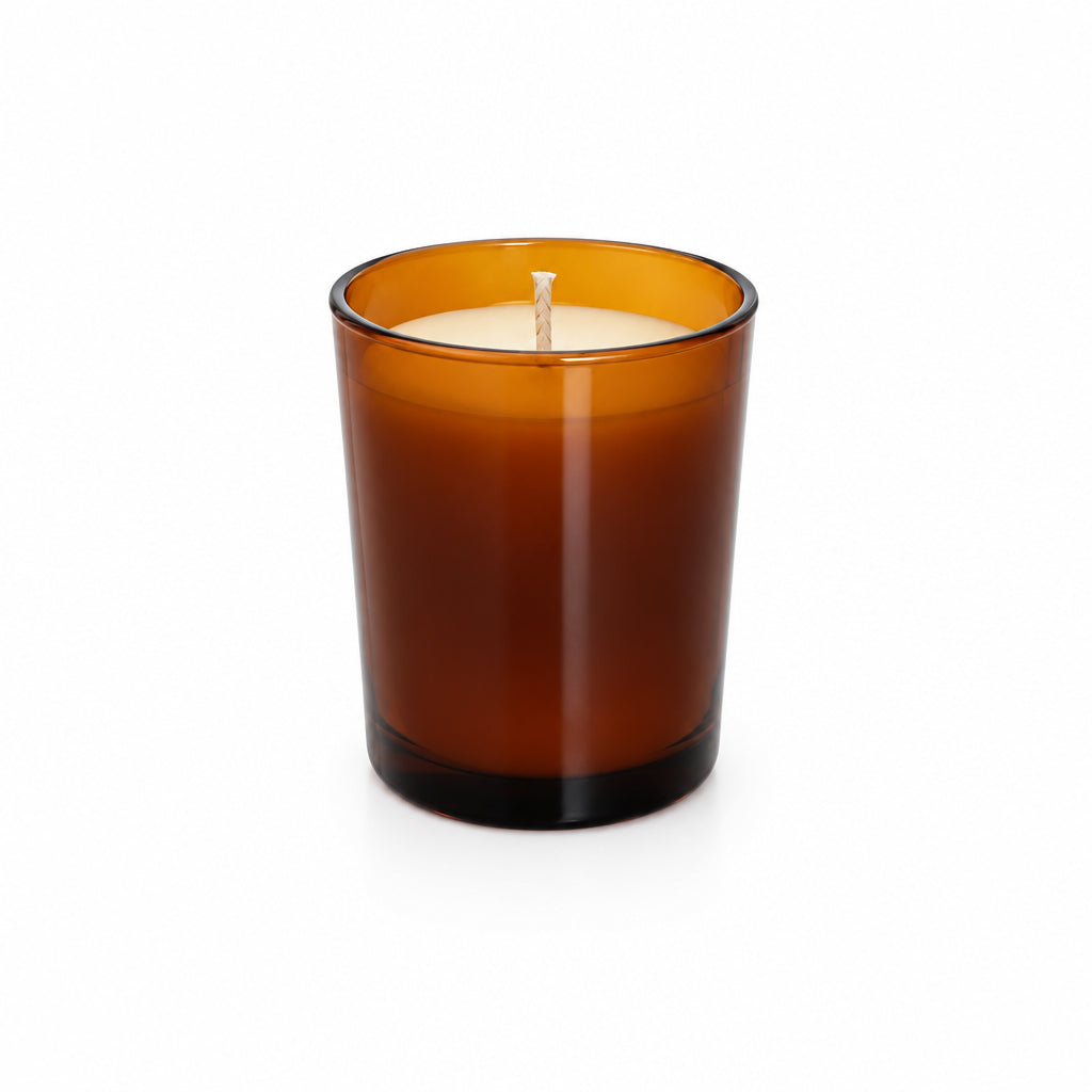 Australian Pure Beeswax Votive Candle Amber Light