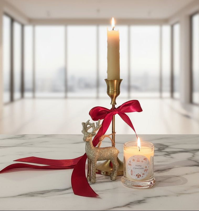 Mini Christmas Scented Candle