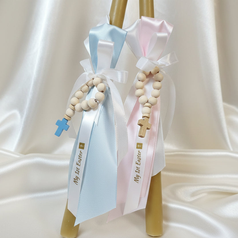 Babies 1st Easter - Orthodox candles / Kids Lambathes for Palm Sunday