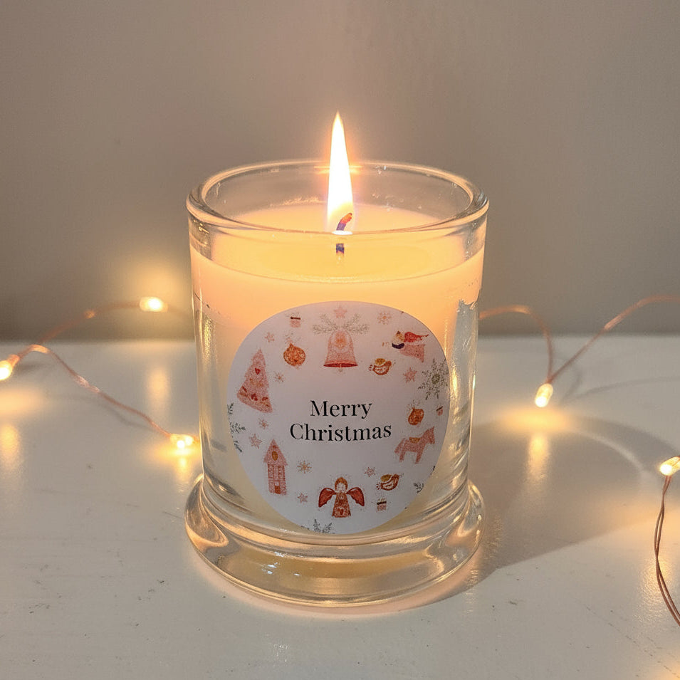 Mini Christmas Scented Candle
