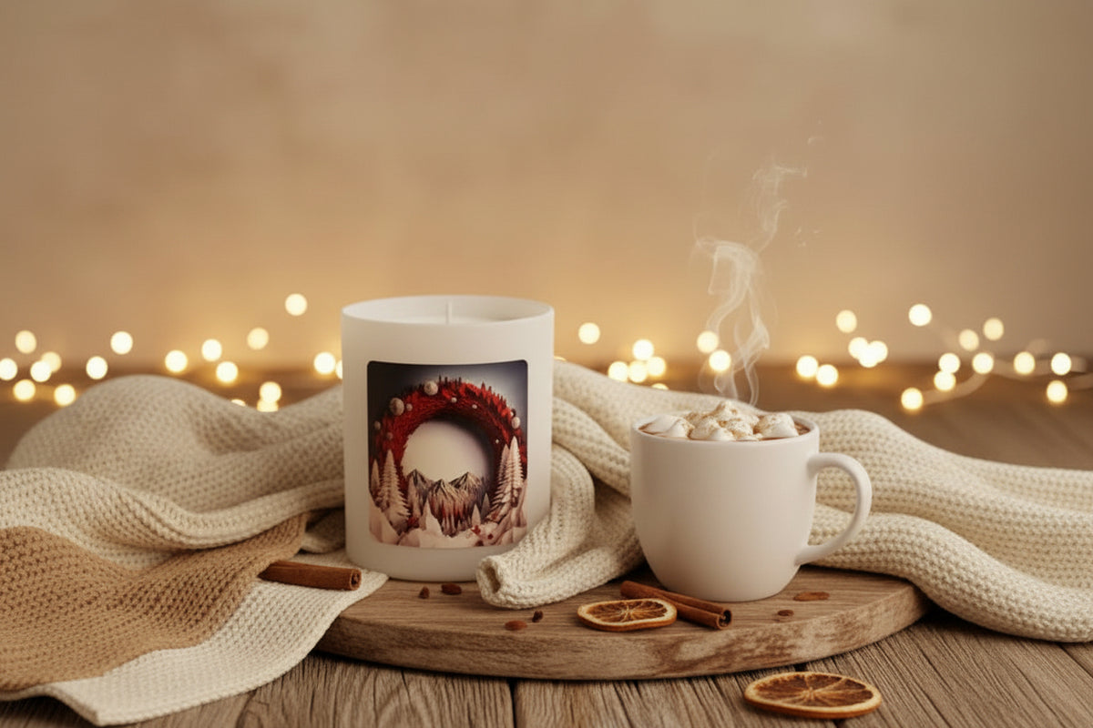 Christmas Edition - Frankincense scented candle