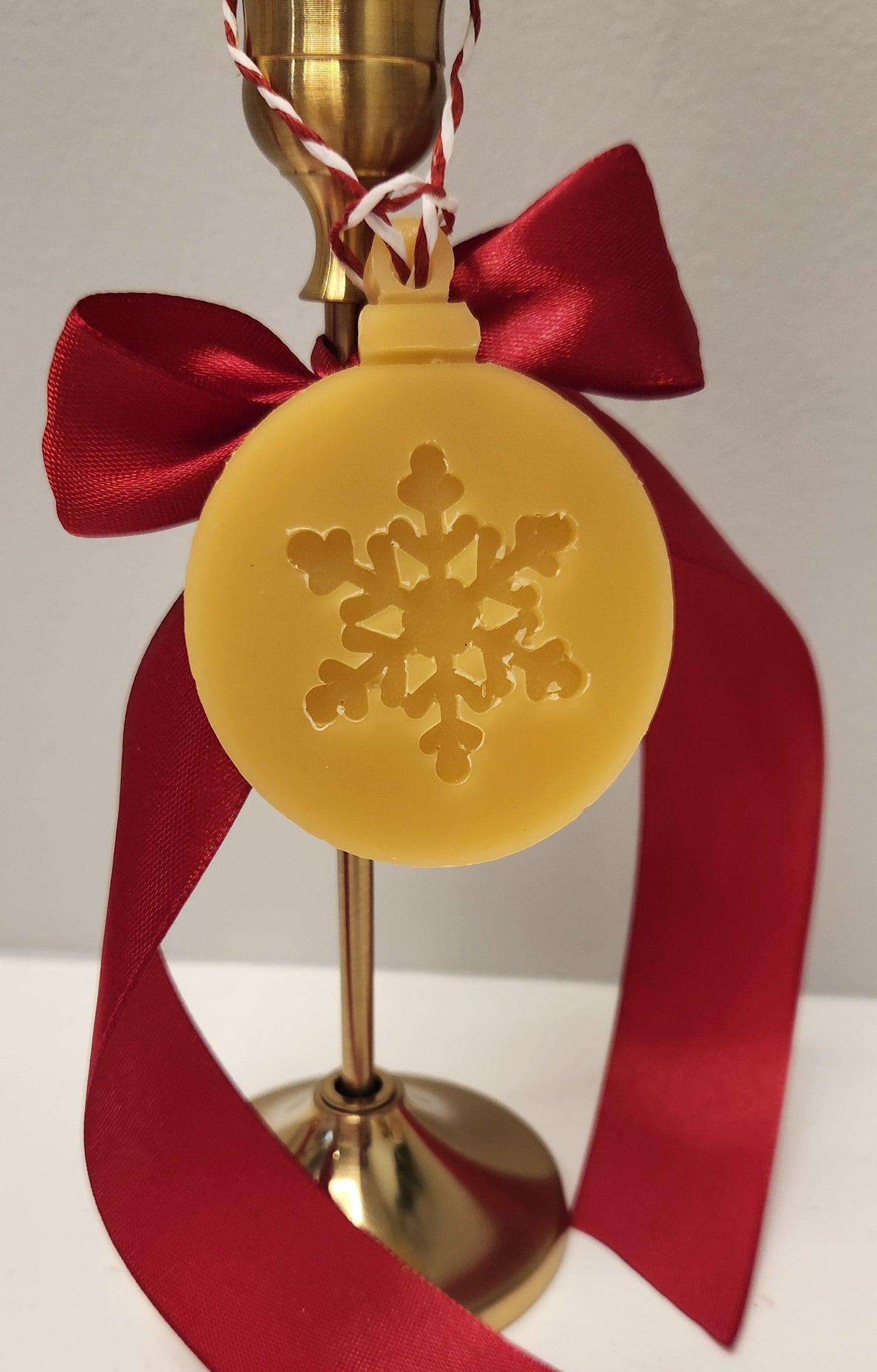 Christmas Tree Novelty Beeswax Ornaments