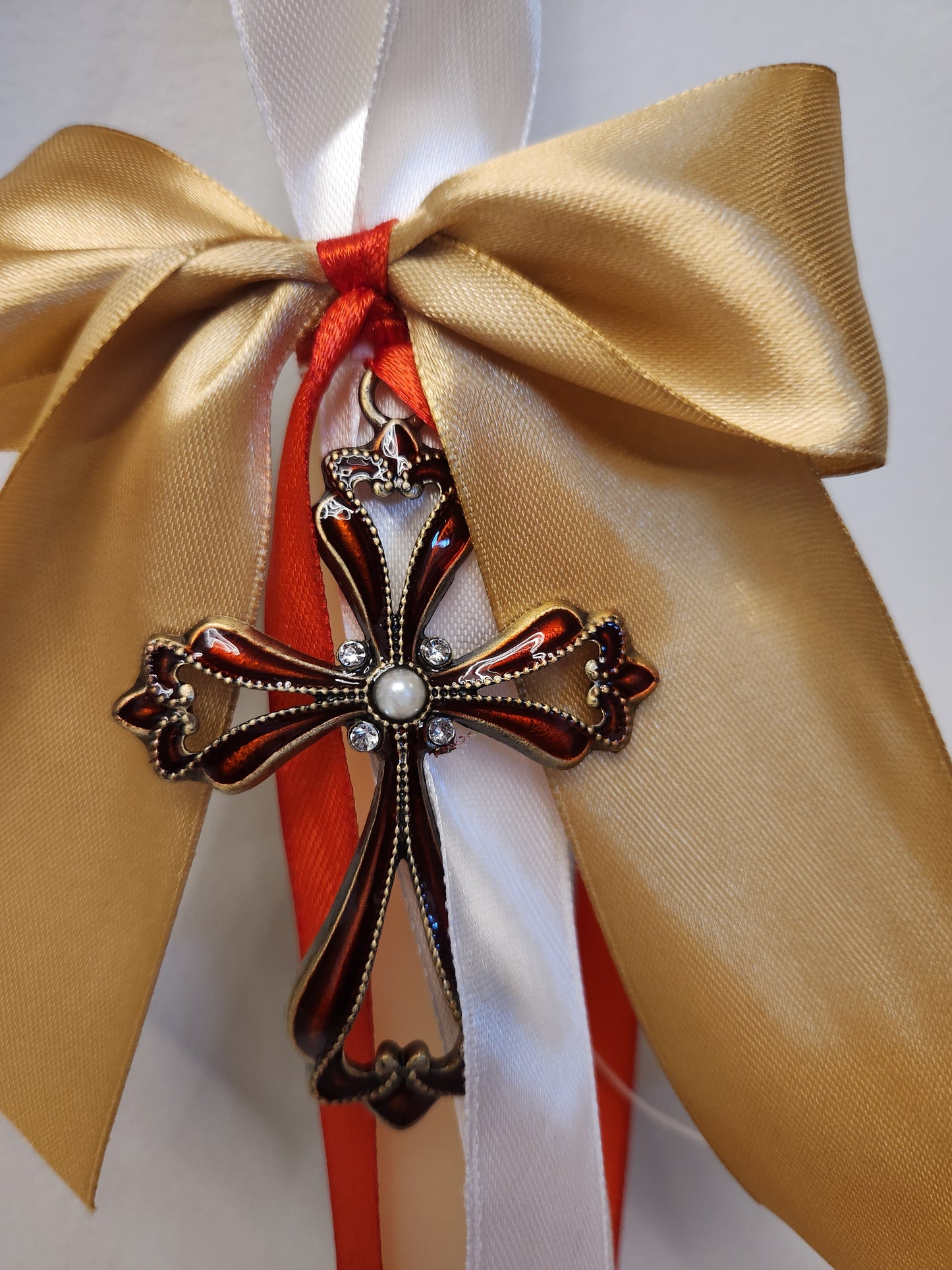 Beeswax Girls Palm Sunday - Orthodox Easter candles / Lambatha