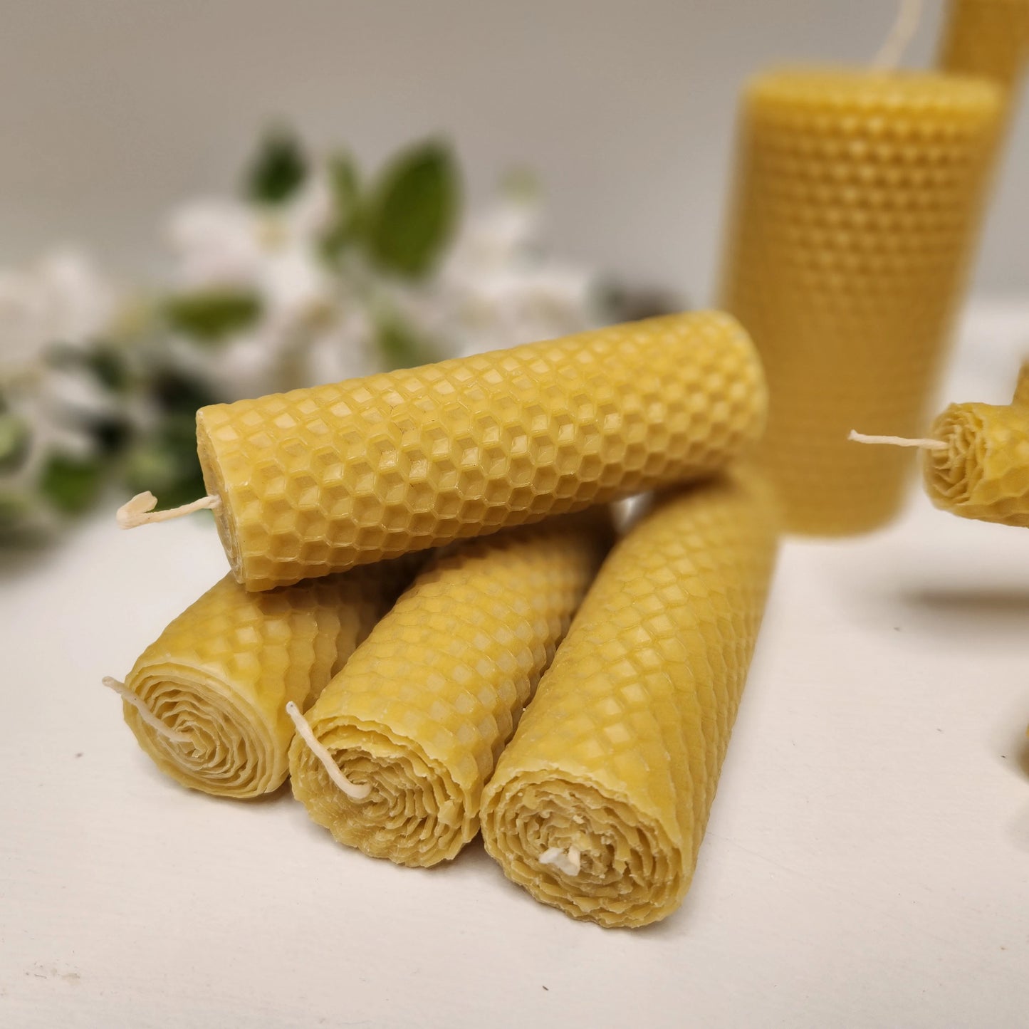 Honeycomb beeswax wraps - candles deluxe pack