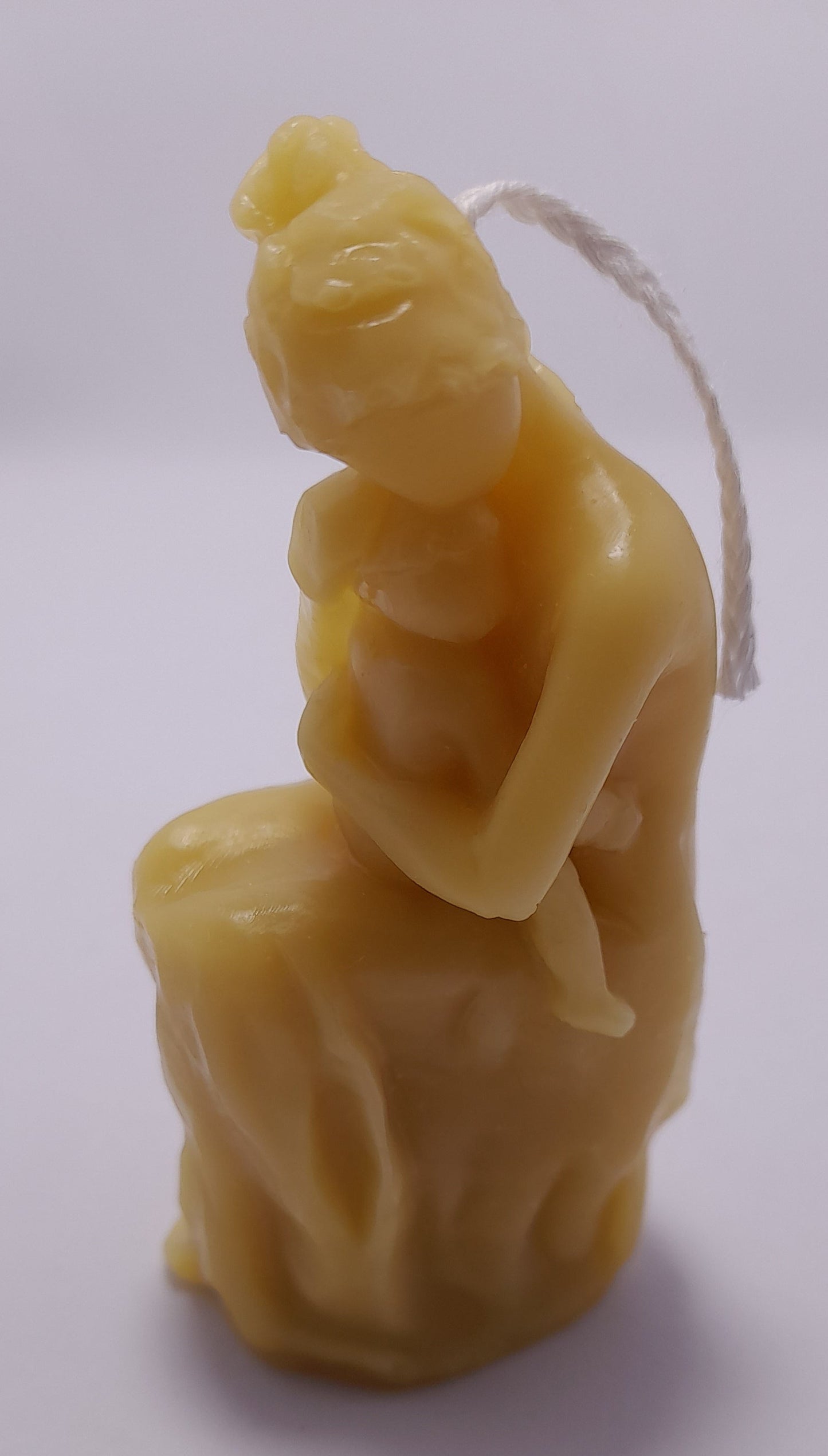 Mother love 3D beeswax candle