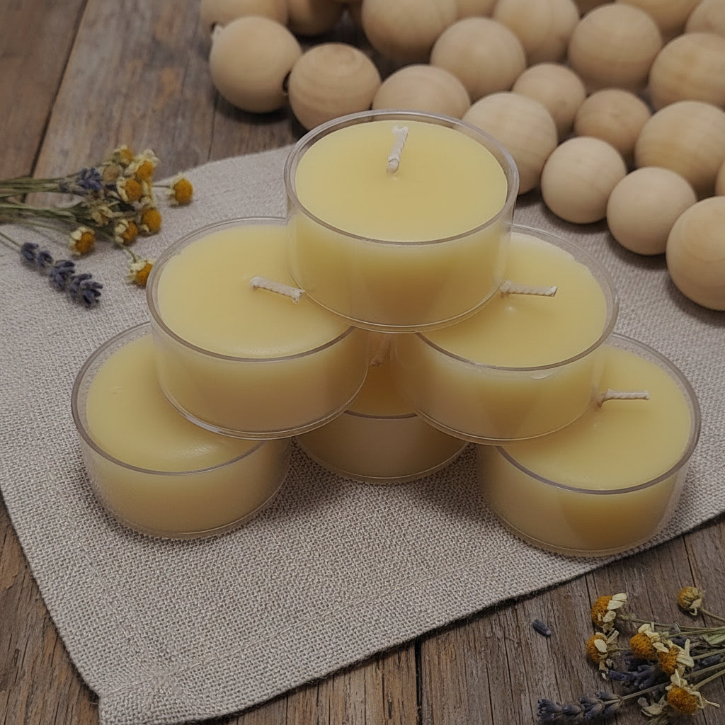 Beeswax Tealight Candles