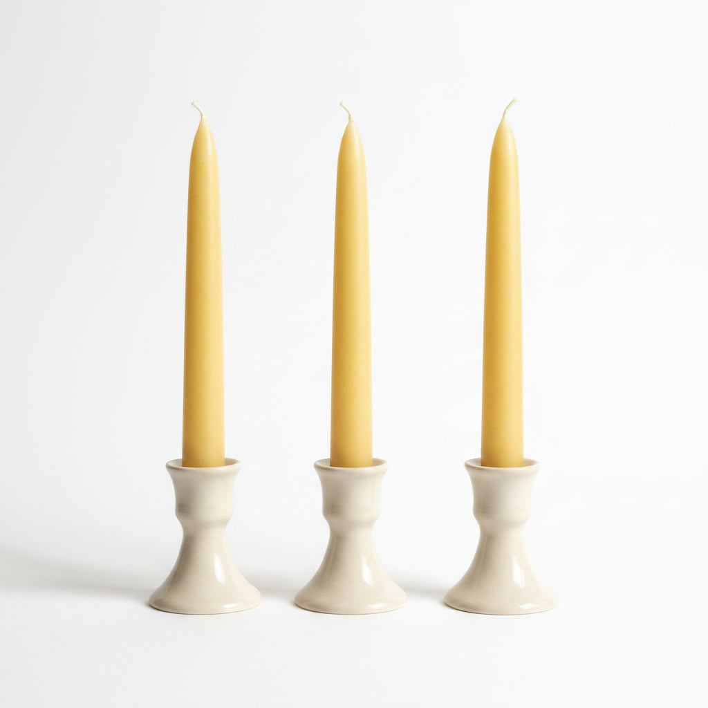Australian Beeswax Taper Candles 25cm 9+ hour burn time