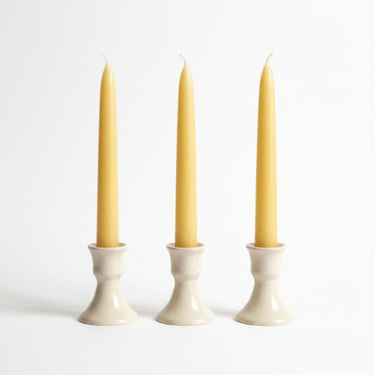 Australian Beeswax Taper Candles 25cm 9+ hour burn time