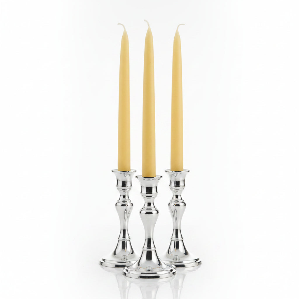 Australian Pure Beeswax Taper Candles 25cm 6+ hour burn time