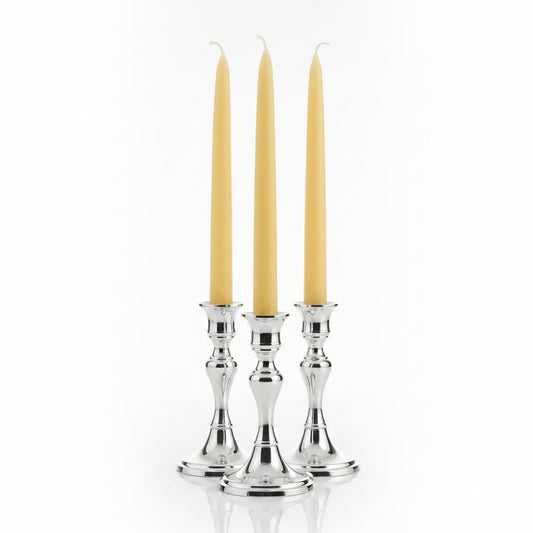 Australian Pure Beeswax Taper Candles 25cm 6+ hour burn time