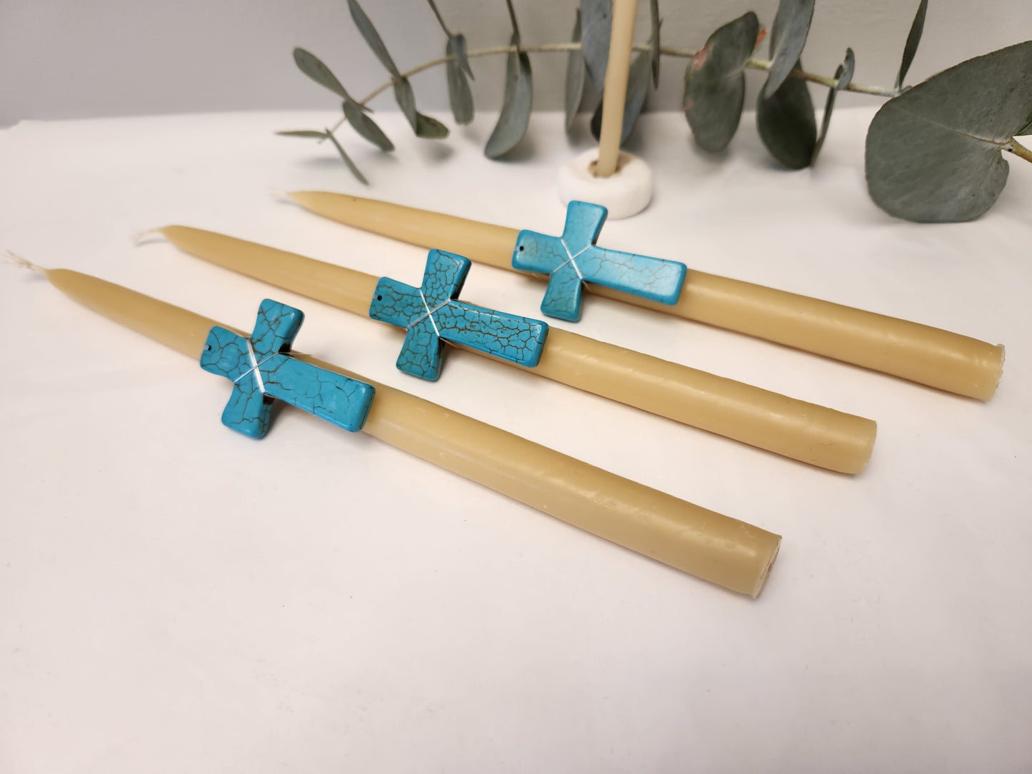 Beeswax Easter Candles 25cm 6+ hour burn time