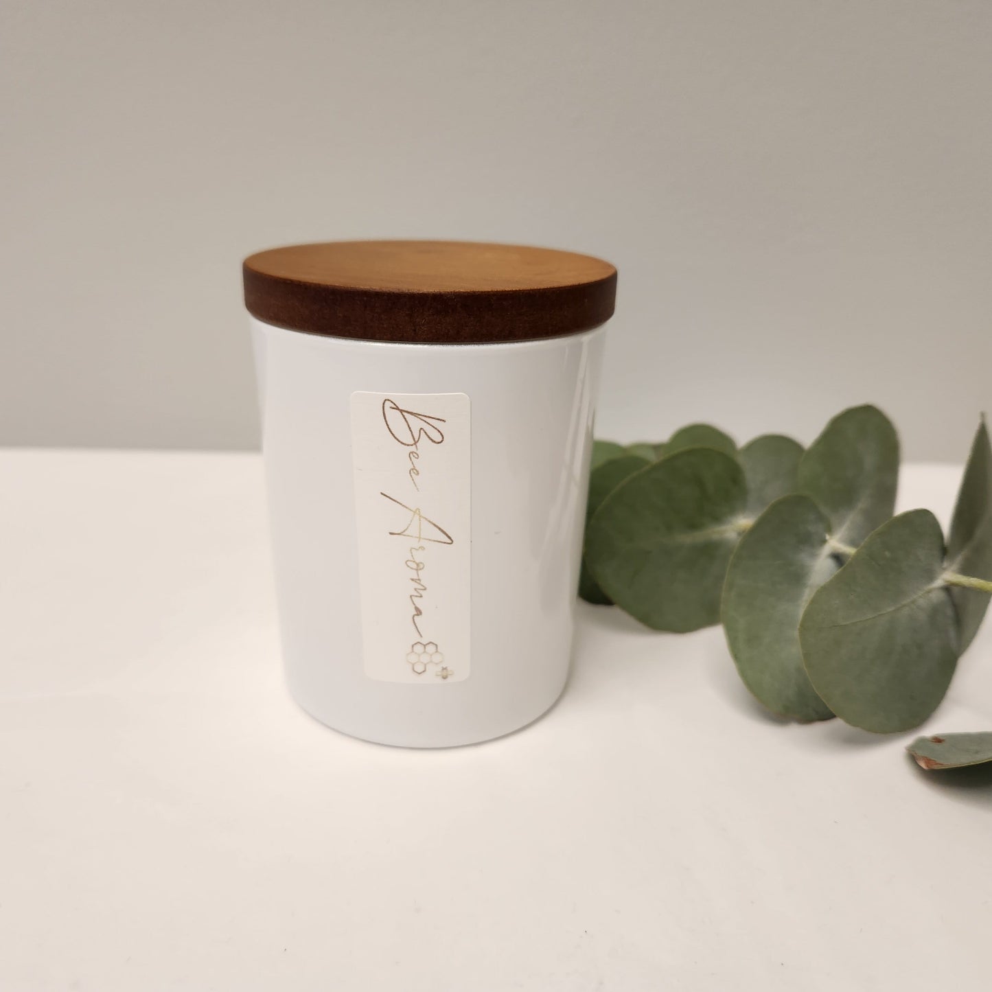 Egyptian Amber scented beeswax candle