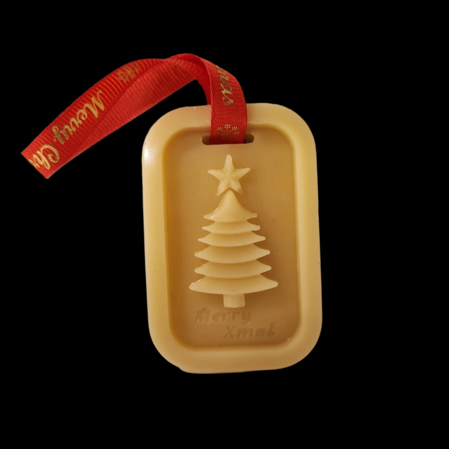 Beeswax scented Christmas ornament