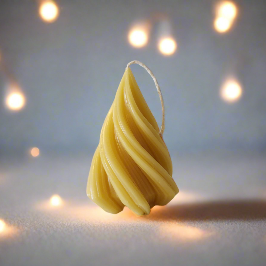 Christmas celebration beeswax candles gift pack