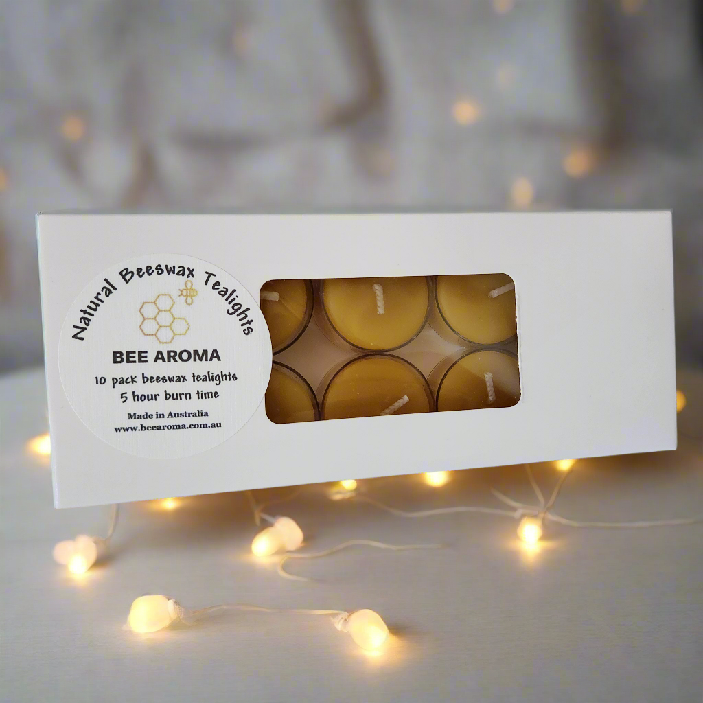 Beeswax Tealight Candles