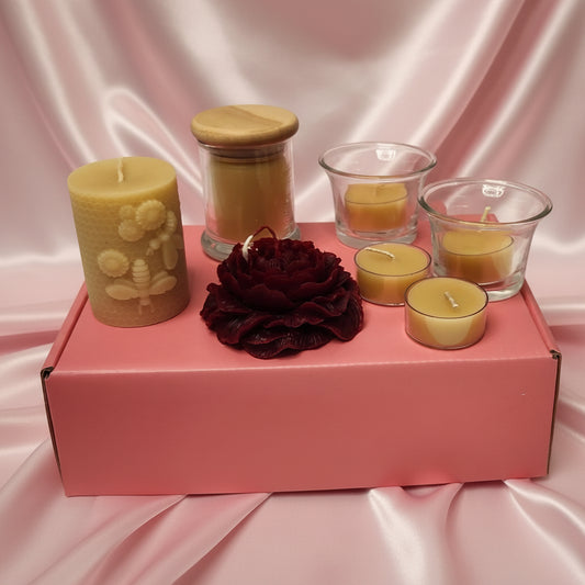 Mother's day beeswax candle gift box 💖