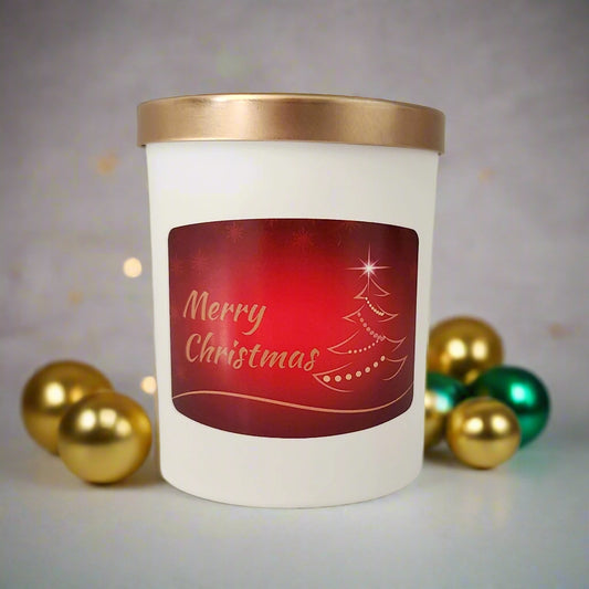 Christmas Edition - French Cinnamon Vanilla scented candle