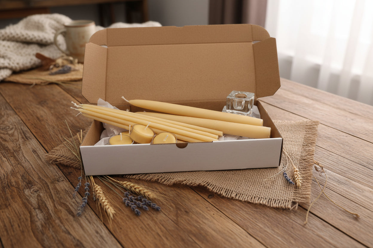 Beeswax Candles Starter Box