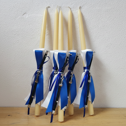 Beeswax Palm Sunday - Orthodox Easter candles / Lambatha