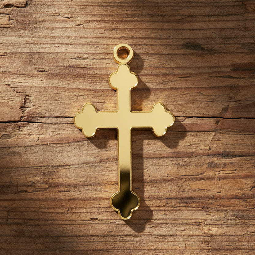 Orthodox Easter Candles for Palm Sunday | Lambatha with acrylic cross
