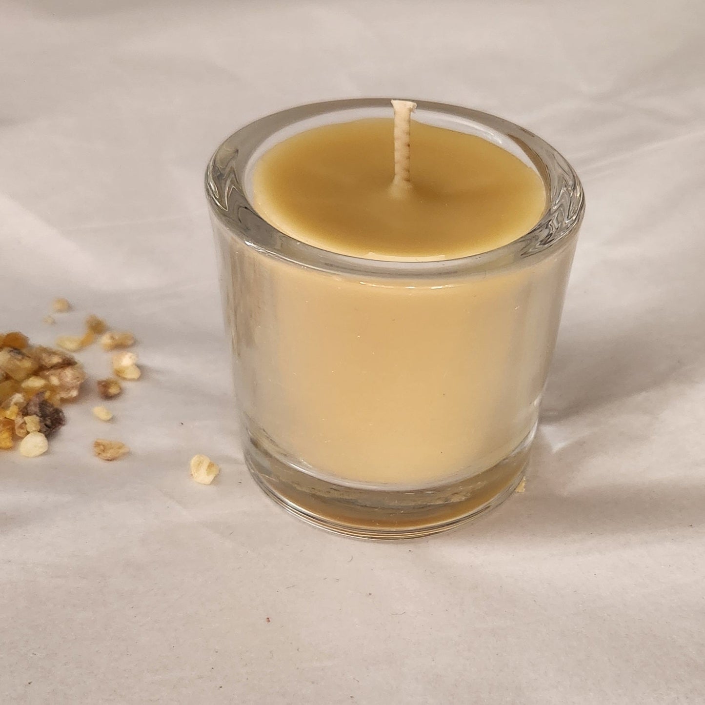 FRANKINCENSE SCENTED BEESWAX MINI CANDLE