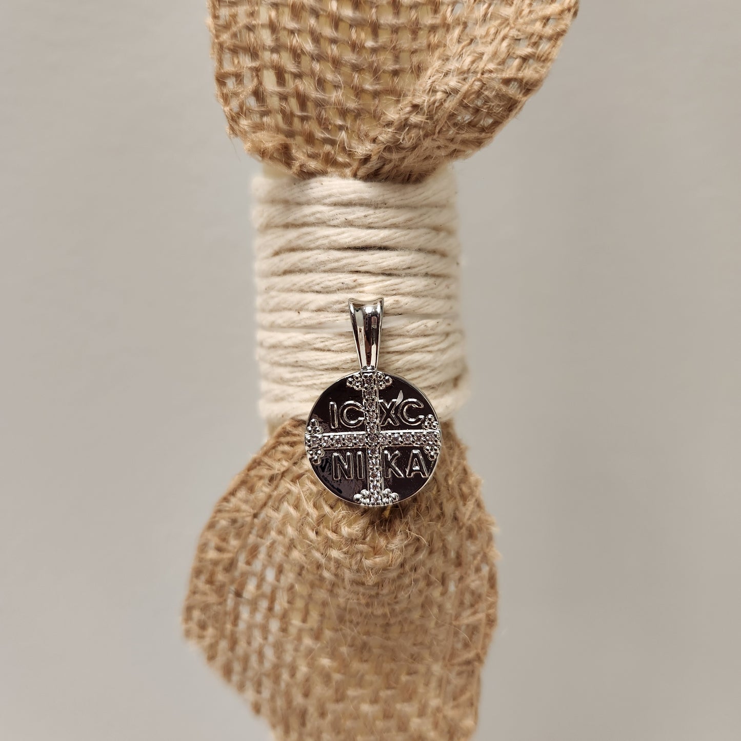 Beeswax candles for Orthodox Easter - Lambathes NIKA pendant