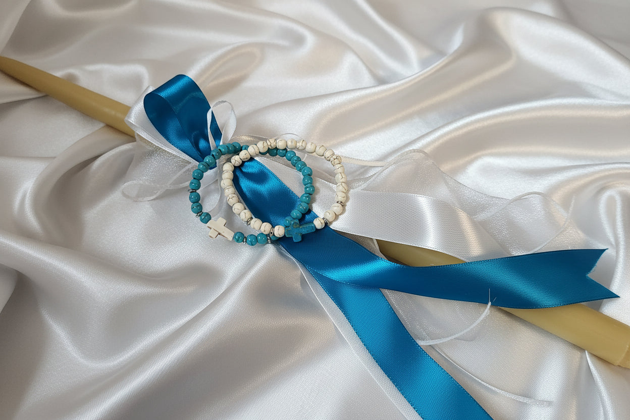 Orthodox Easter candles / Lambathes for Palm Sunday