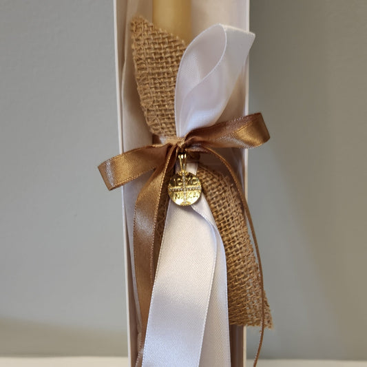 Beeswax candles for Orthodox Easter - Lambathes NIKA pendant