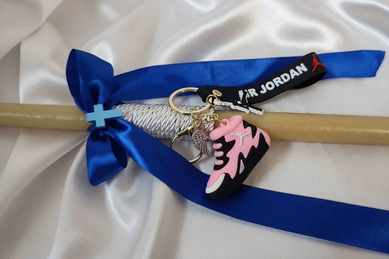 Beeswax Easter Palm Sunday Candles -  Lambathes character  theme