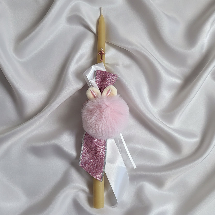 Palm Sunday candles - Orthodox Easter - Lambathes for kids - bunny