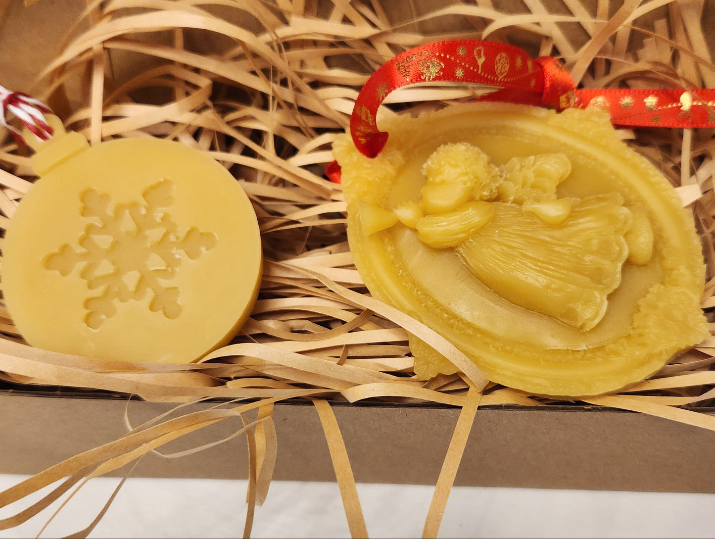 Christmas Tree Novelty Beeswax Ornaments