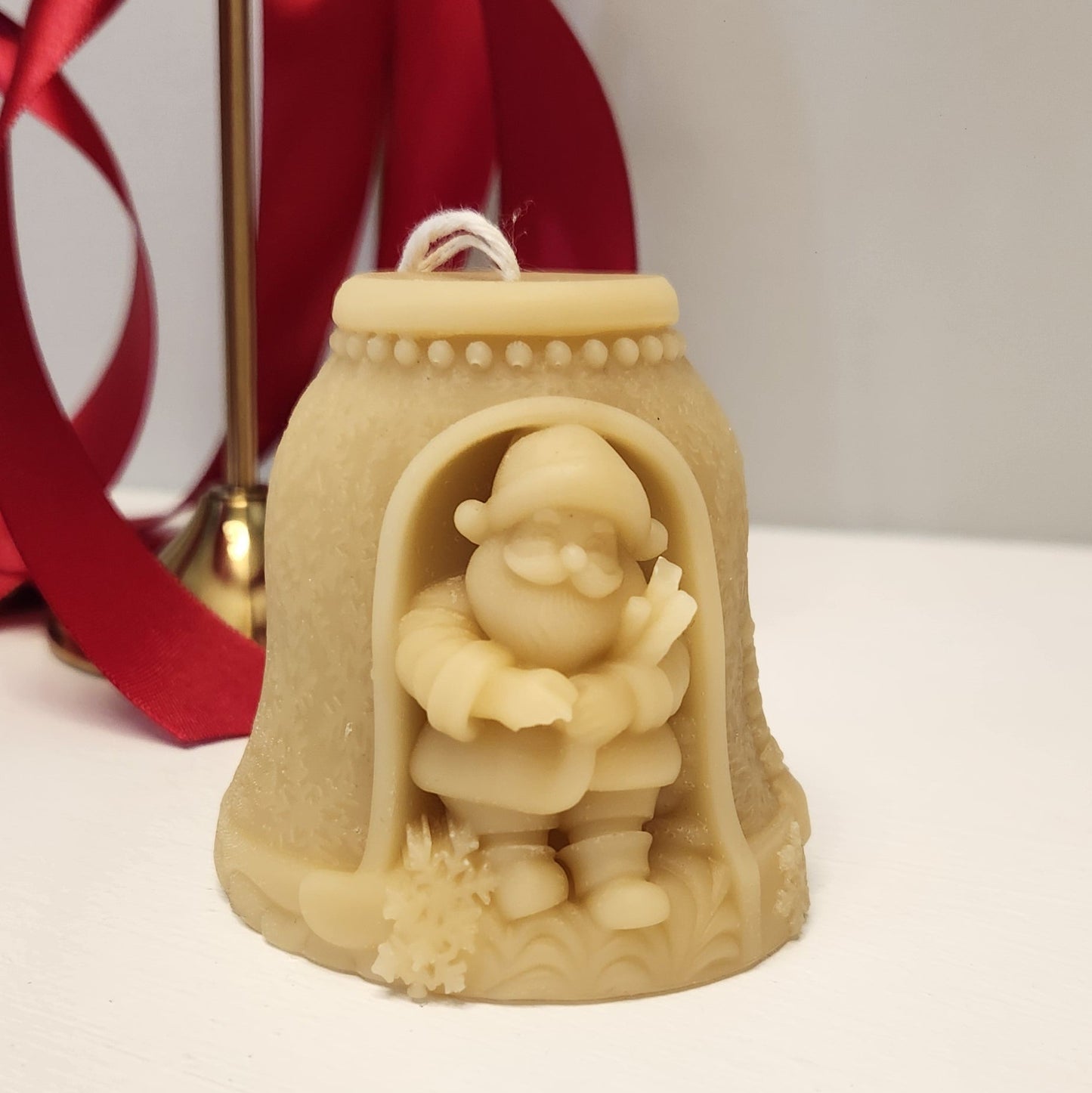 Deluxe Christmas Novelty Beeswax Candle Gift box