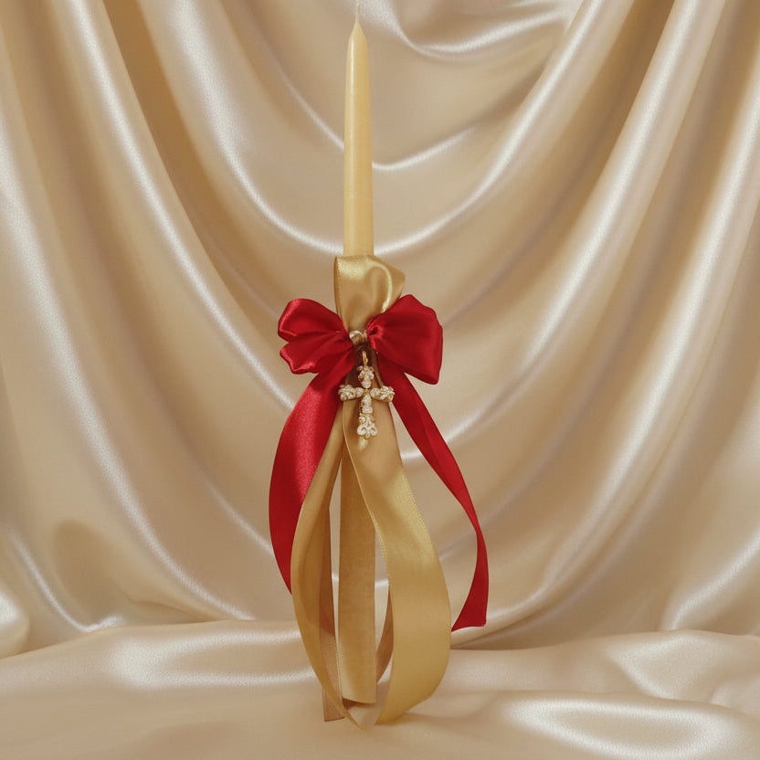 Beeswax Girls Palm Sunday - Orthodox Easter candles / Lambatha